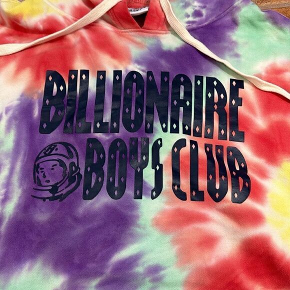Billionaire Boys Club Dogwood Pharrell Nico Tie Dyed Hoodie SZ XXL - Picture 2 of 7